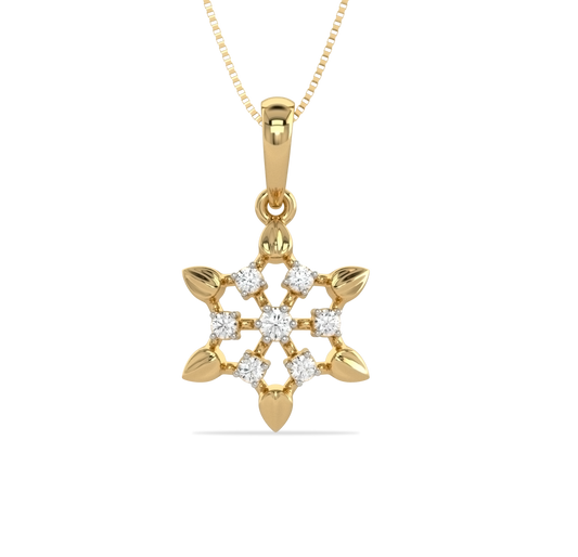 Fevin Star Diamond Pendant