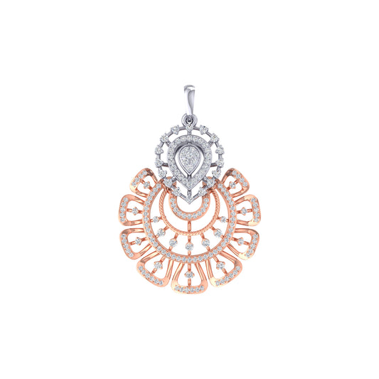 Nene Floral Diamond Pendant