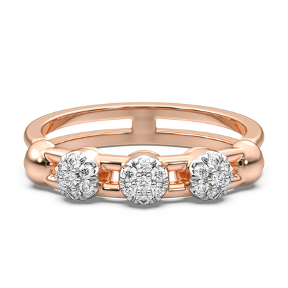 Amberia 3 Diamond Ring