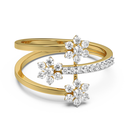 Alissia Start Shaped Diamond Ring