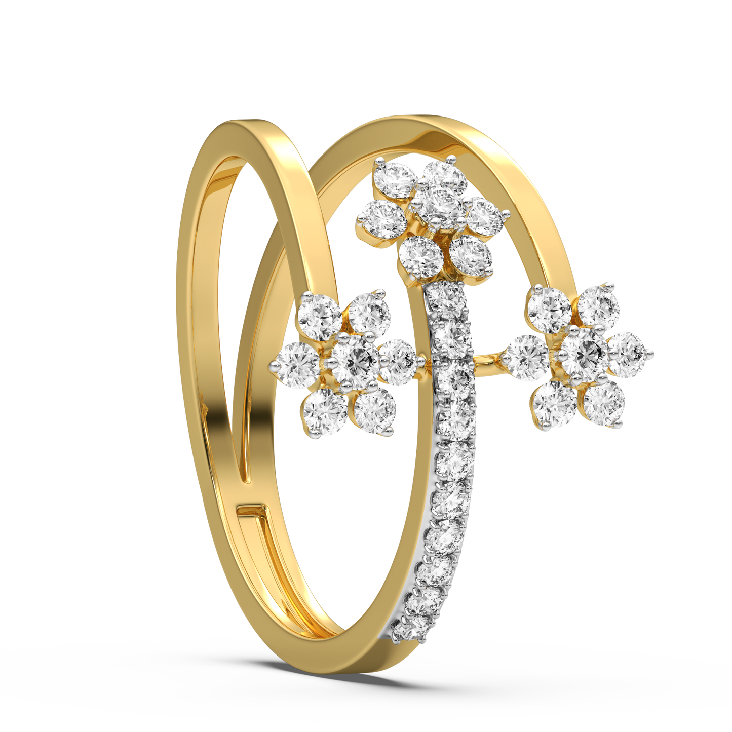 Alissia Start Shaped Diamond Ring