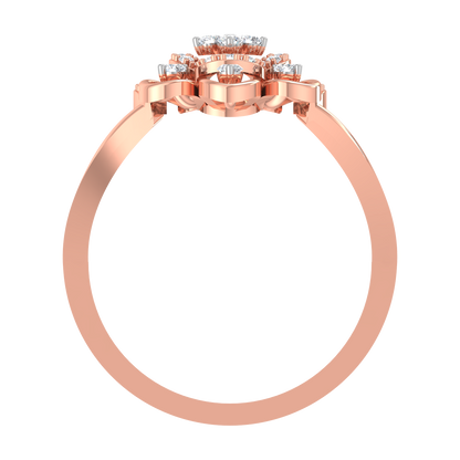 Allanah Floral Diamond Ring