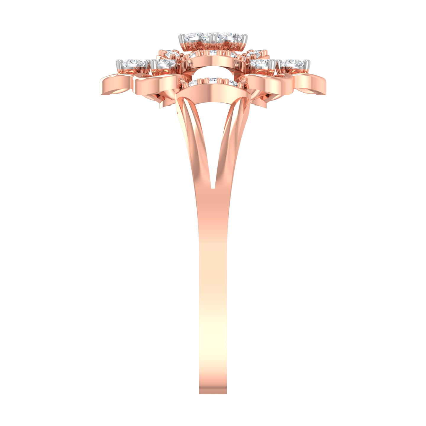 Allanah Floral Diamond Ring