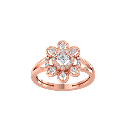 Allanah Floral Diamond Ring