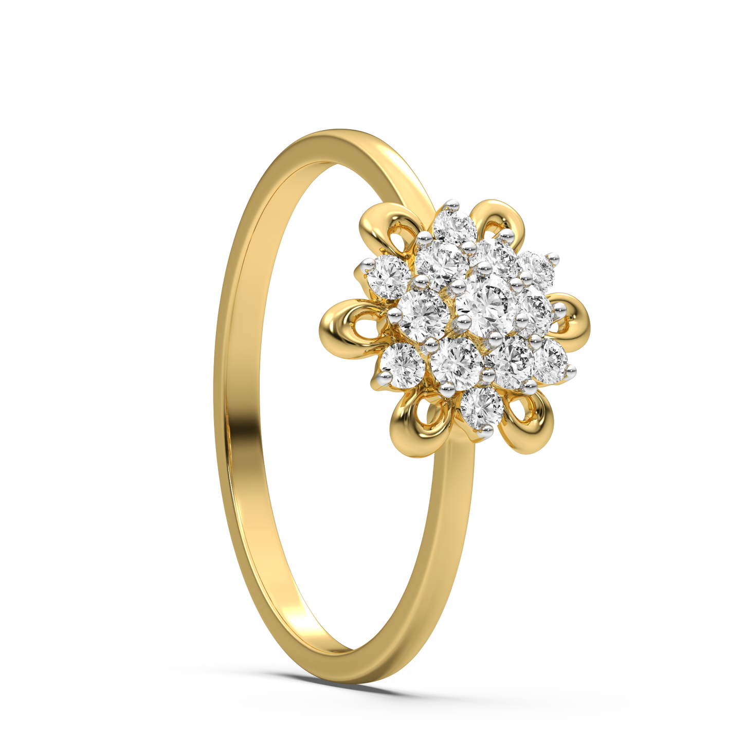 Bryna Floral Diamond Ring