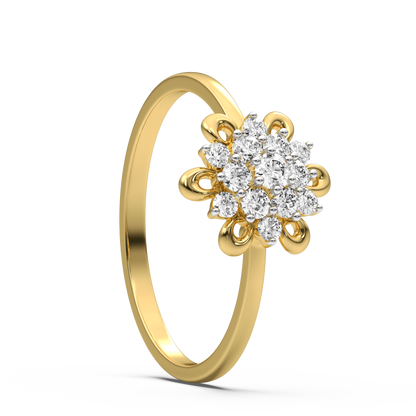 Bryna Floral Diamond Ring