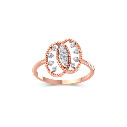 Alyena Butterfly Diamond Ring