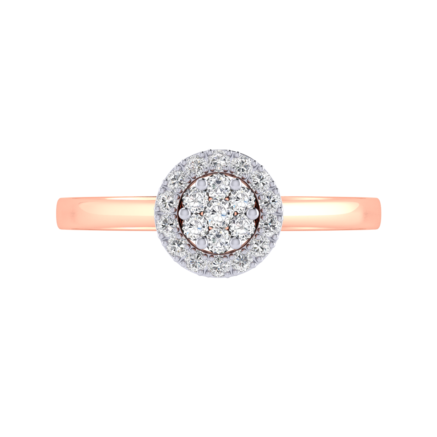 Mariah Halo Diamond Ring