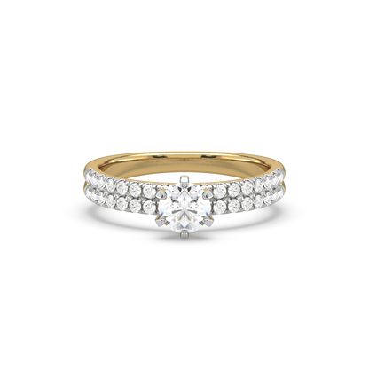 Keisha Solitaire Diamond Ring