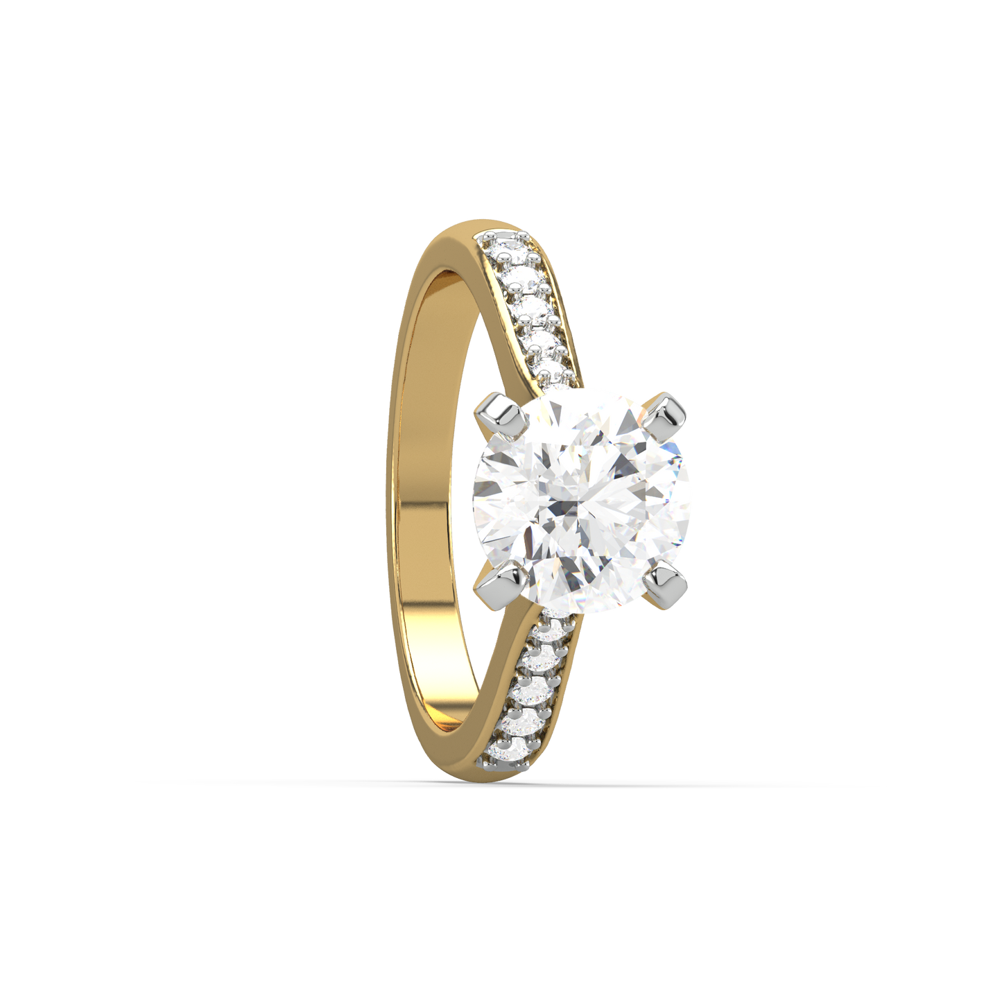 Yesha Solitaire Diamond Ring