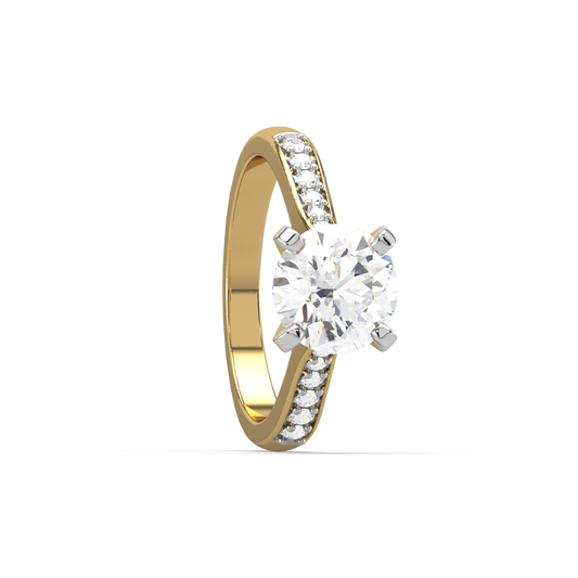 Yesha Solitaire Diamond Ring