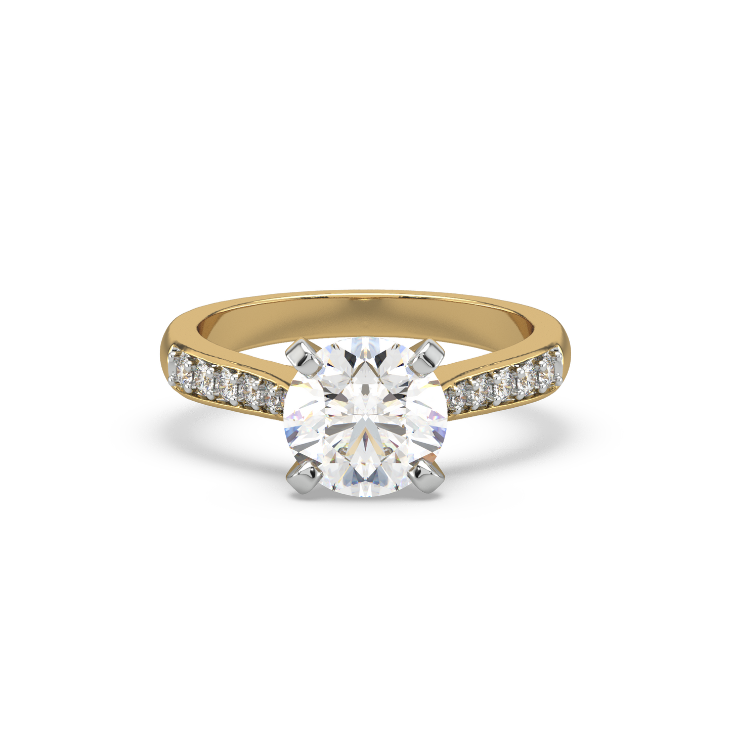 Yesha Solitaire Diamond Ring