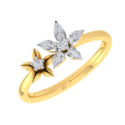 Venus Flower Diamond Ring