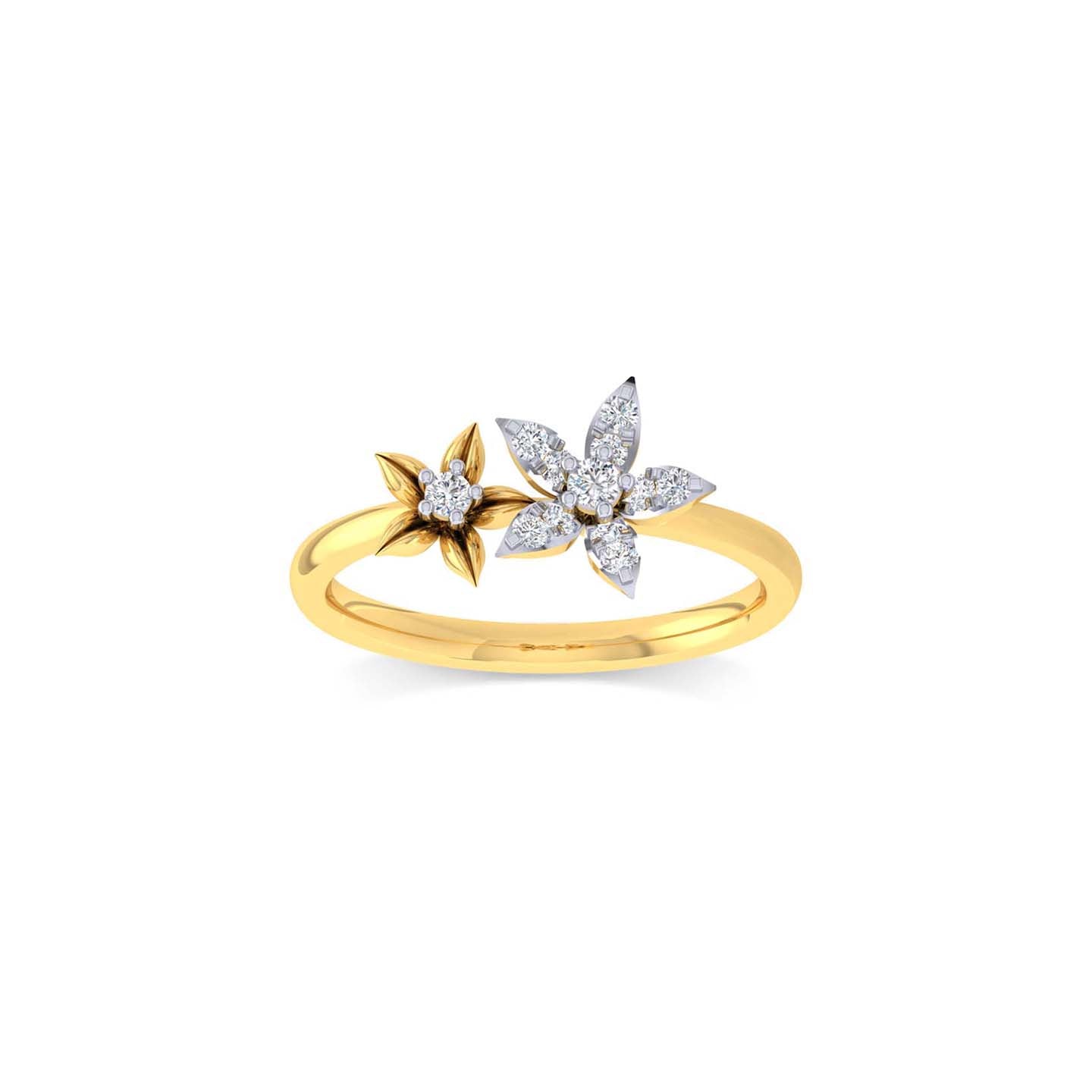 Venus Flower Diamond Ring