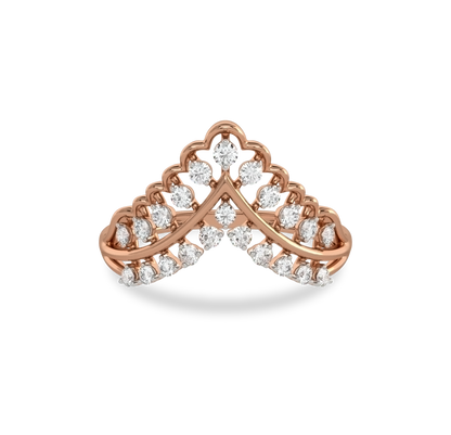 Kino V Shaped Diamond ring