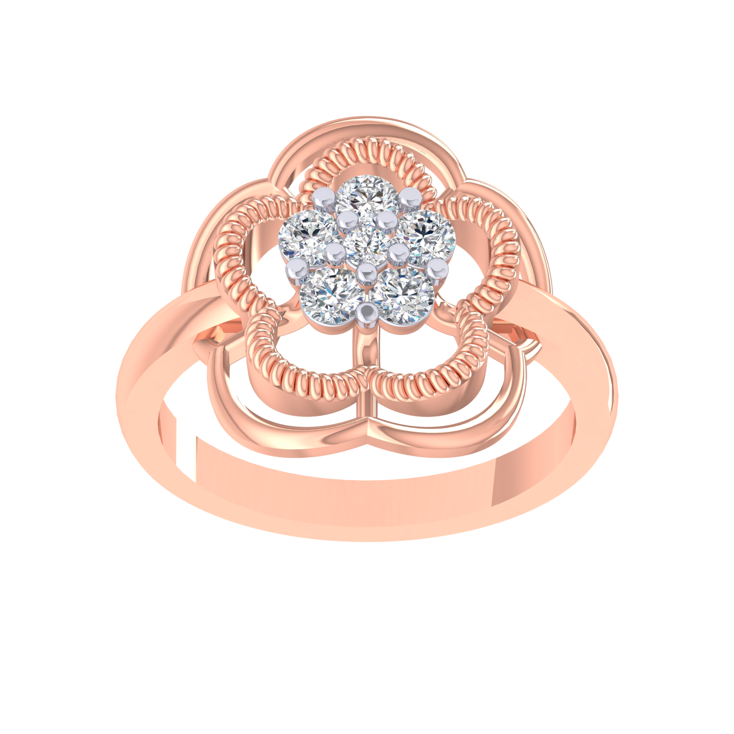 Neeba Flower Diamond Ring