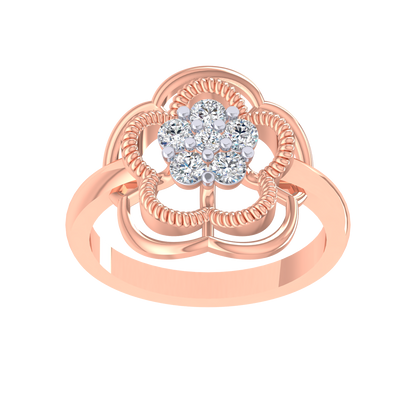 Neeba Flower Diamond Ring