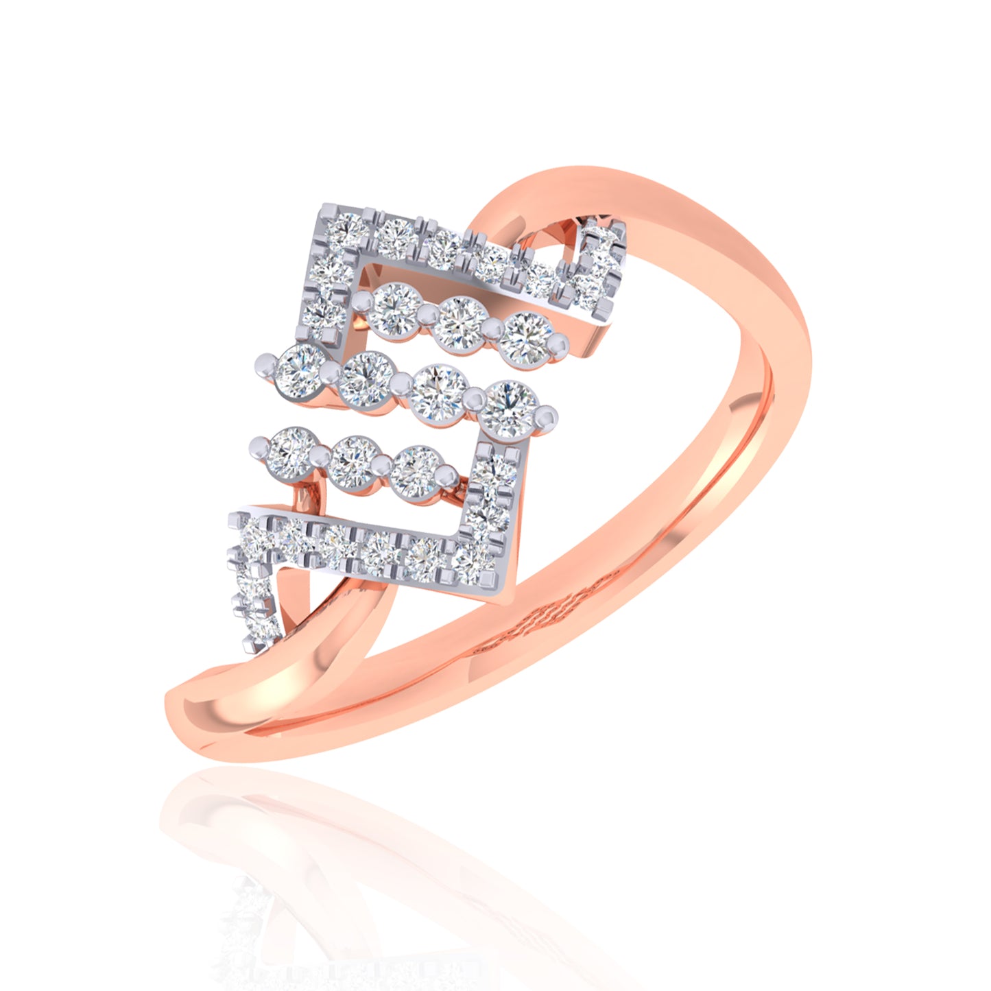 Puruvi Trendy Diamond Ring