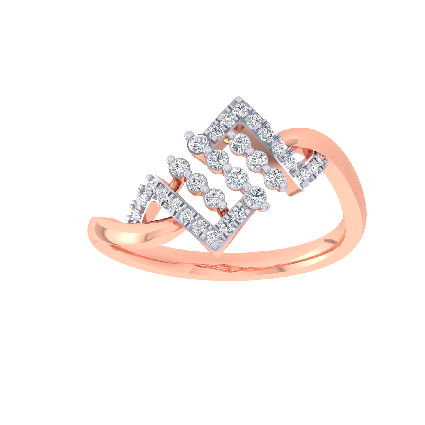 Puruvi Trendy Diamond Ring