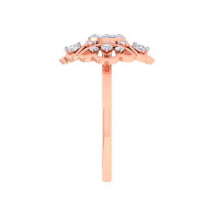 Mara Diamond Flower Ring