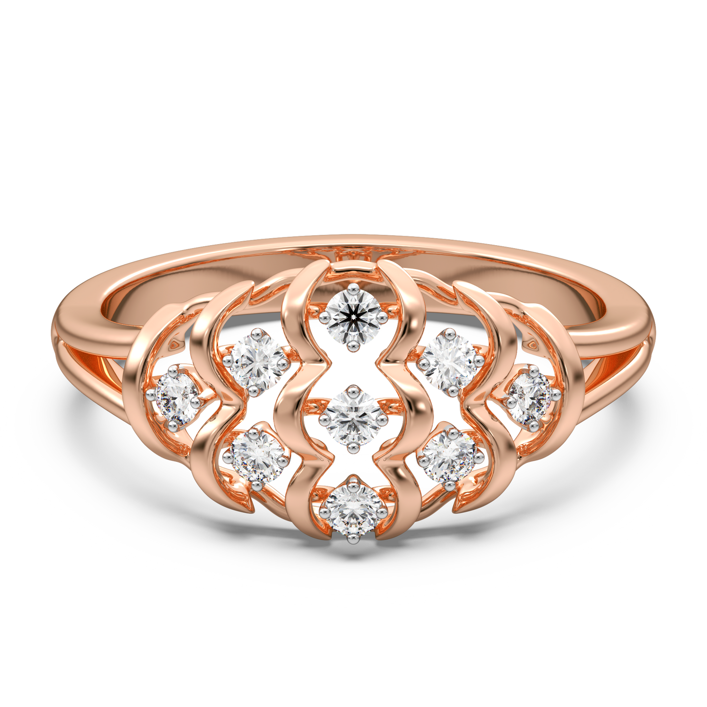 Davina Ornate Diamond Ring