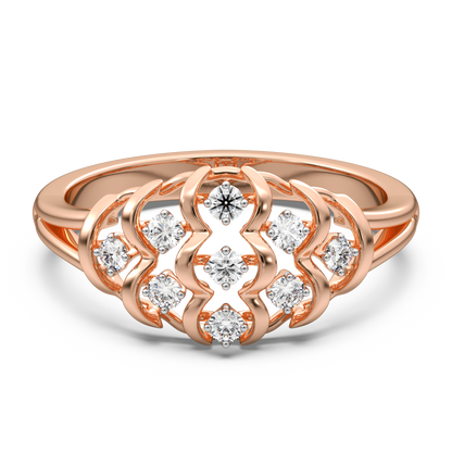 Davina Ornate Diamond Ring