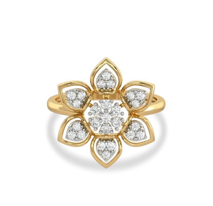 Johanna Flower Diamond Ring