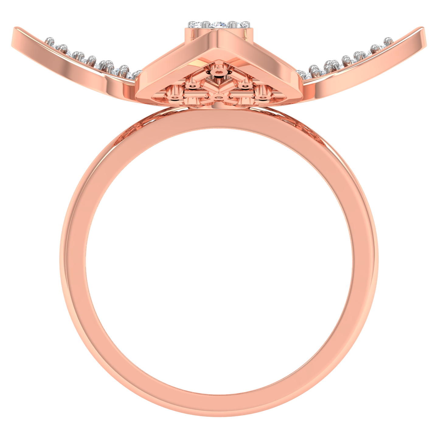 Kassidy Flower Diamond Ring