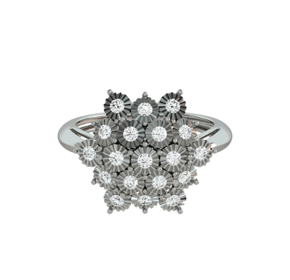 Roselyn Floral Diamond Ring