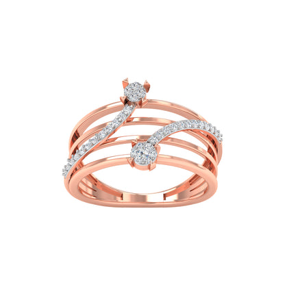 Alaiya Shooting Stars Diamond Ring