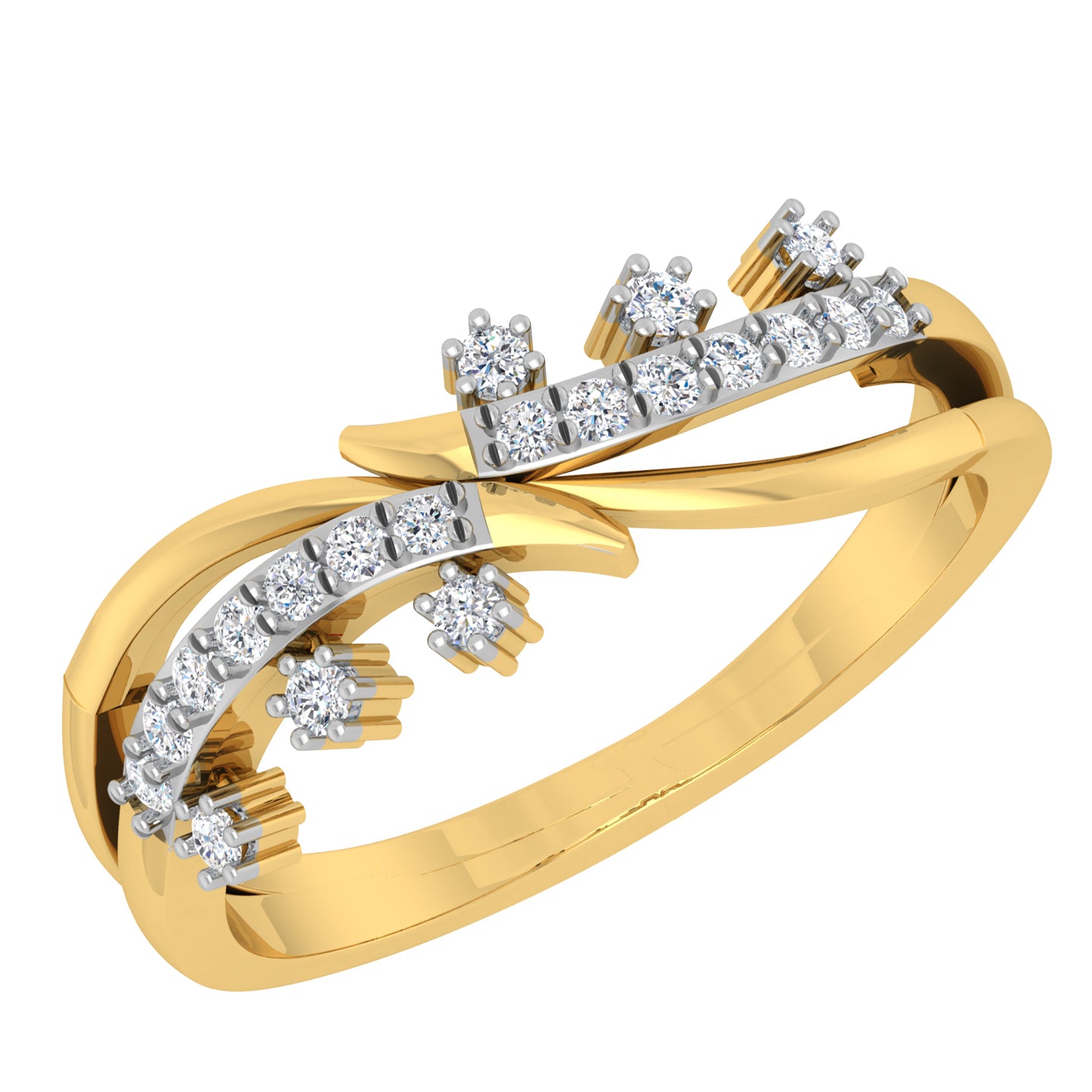 Leilany Trendy Diamond Ring