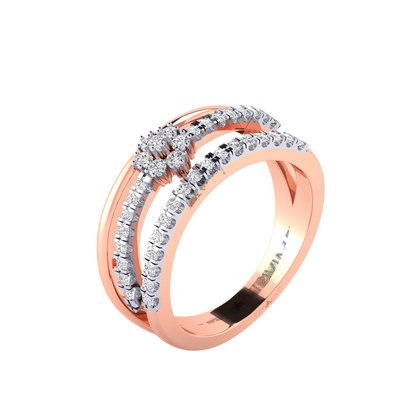 Nellie Linear Diamond Ring