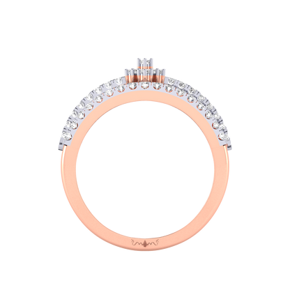 Nellie Linear Diamond Ring