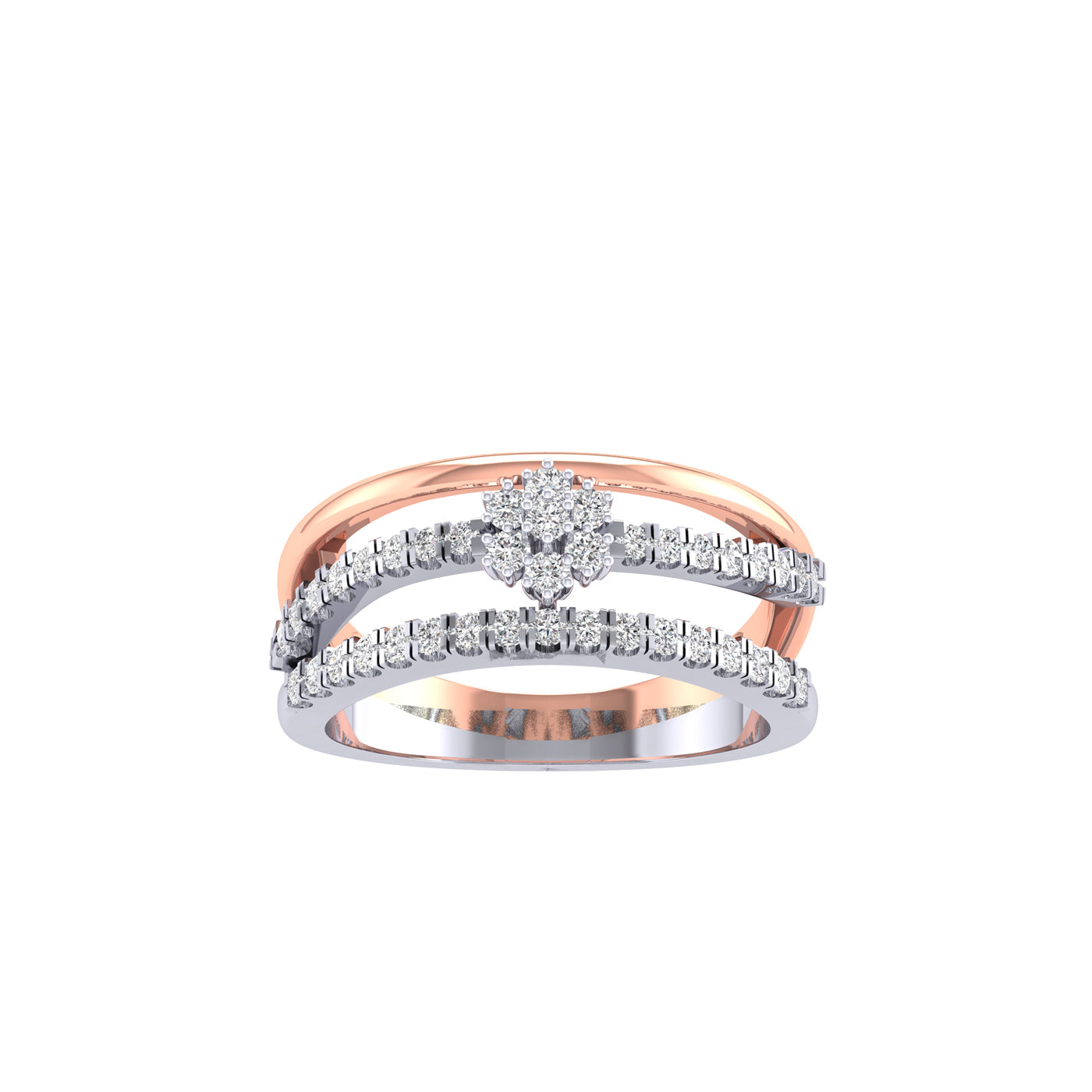 Nellie Linear Diamond Ring