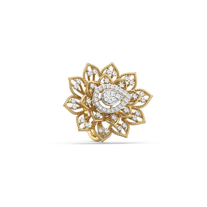 Lilyan Floral Diamond Ring