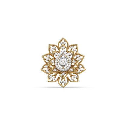 Lilyan Floral Diamond Ring