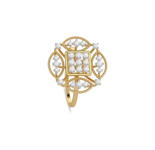 Judie Ornate Diamond Ring