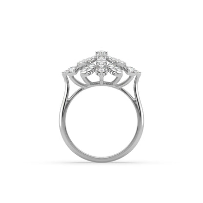 Willa Floral Diamond Ring