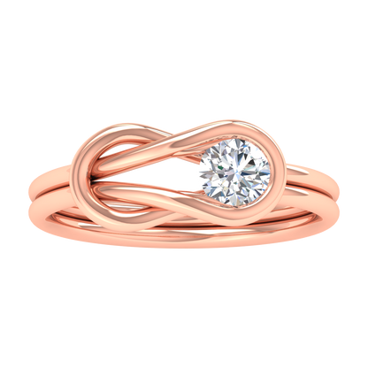 Maryam Entwined Diamond Ring