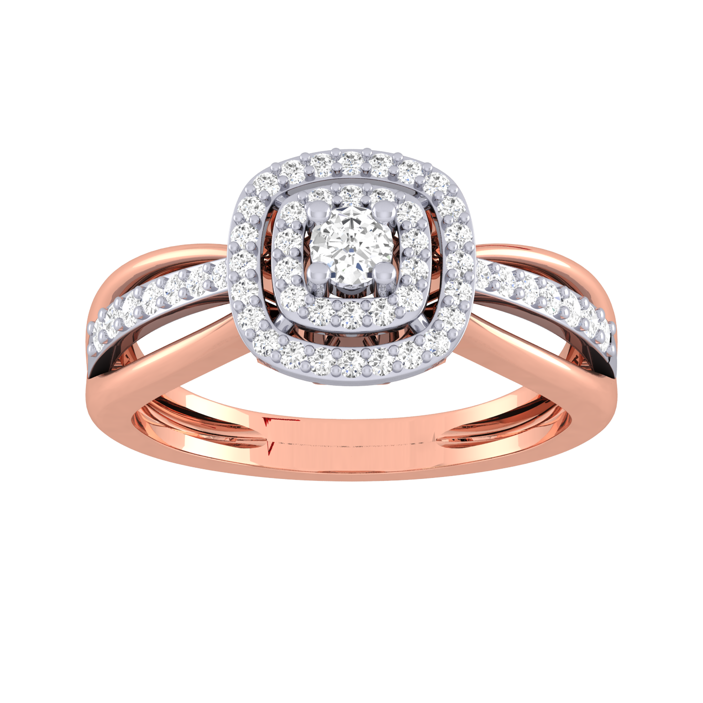 Ivanna Halo Diamond Ring