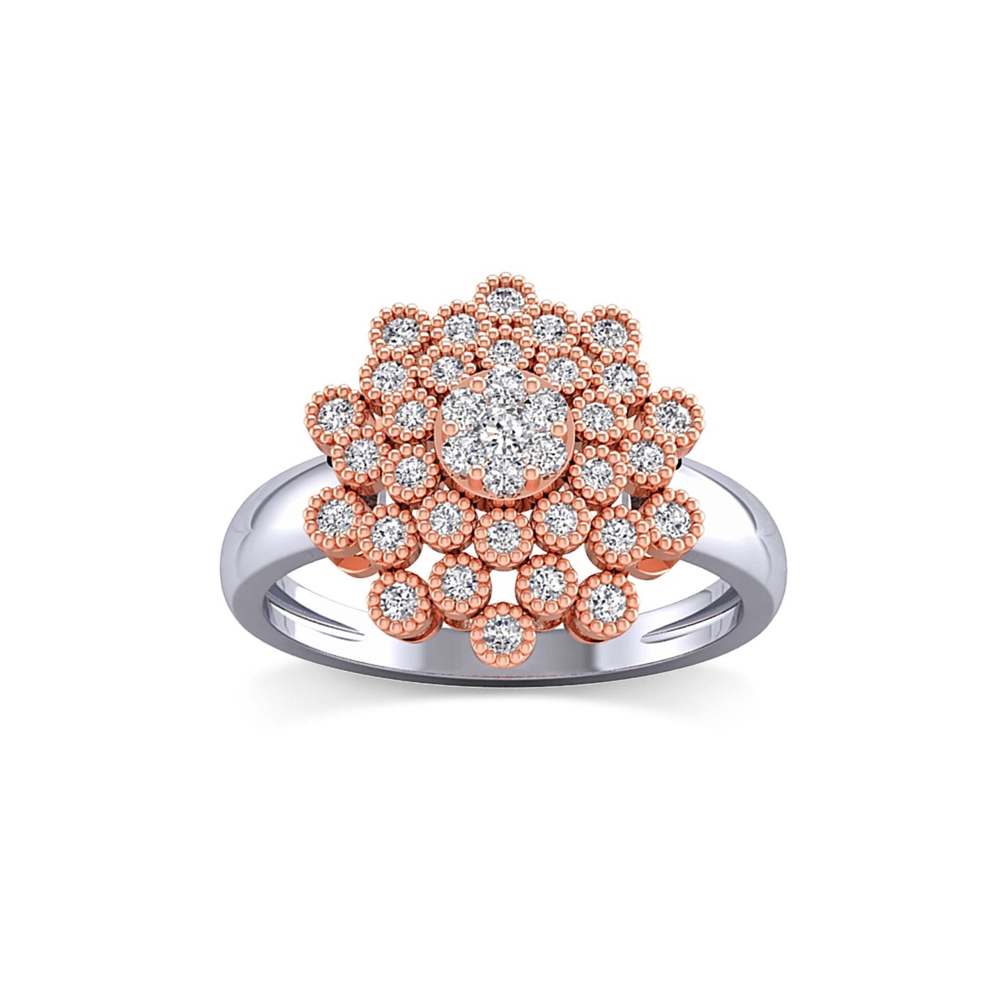 Emmie Floral Diamond Ring