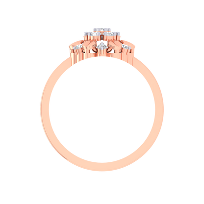 Elyssia Floral Diamond Ring