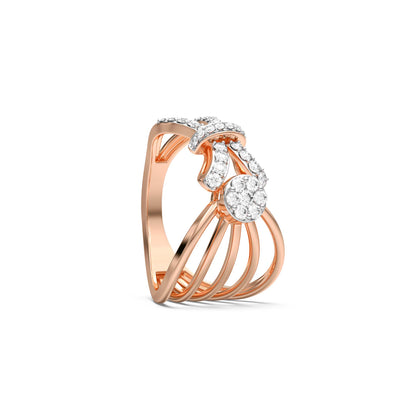 Aylin Trendy Diamond Ring