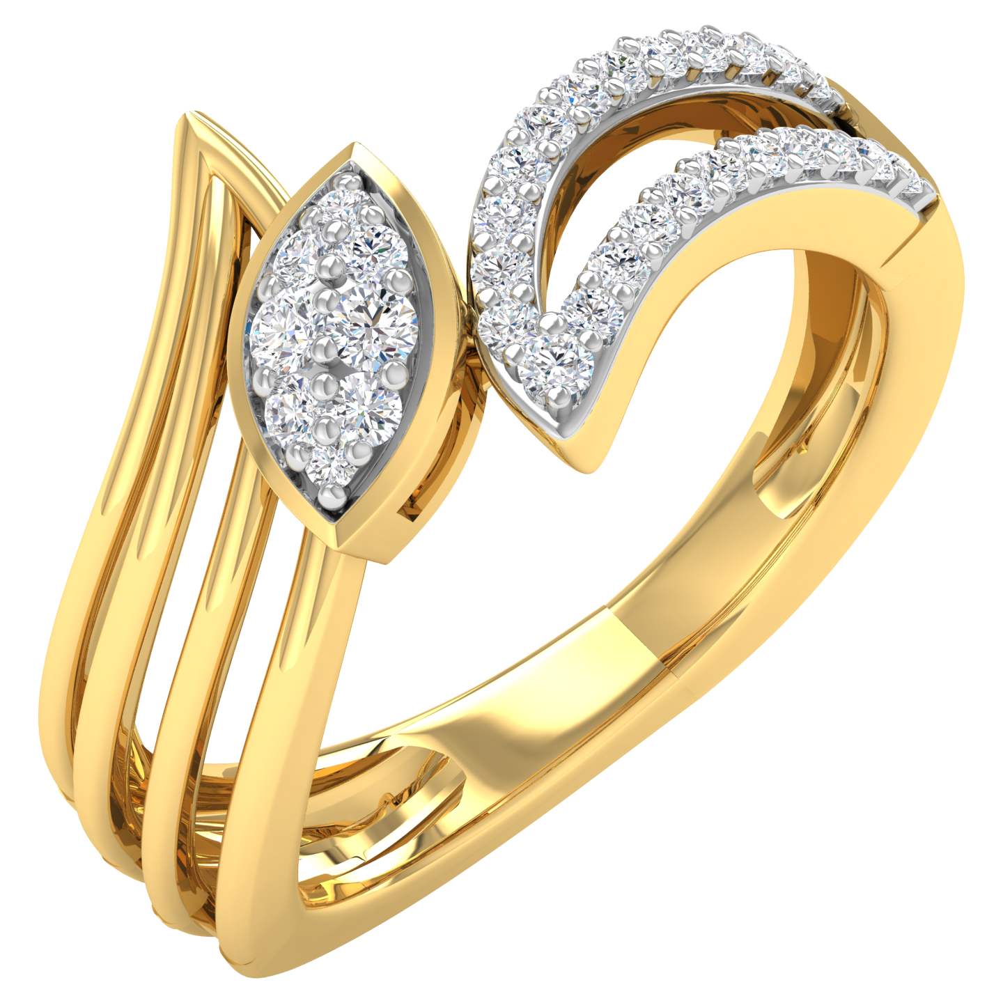 Emani Trendy Diamond Ring