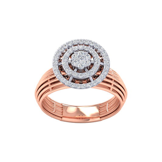 Betsy Halo Diamond Ring