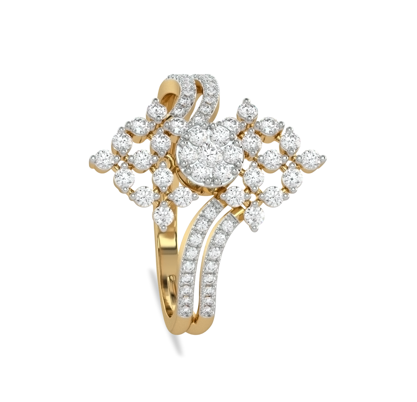 Arizona Floral Diamond Ring