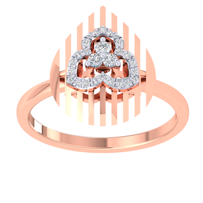 Yalena Flower Diamond Ring