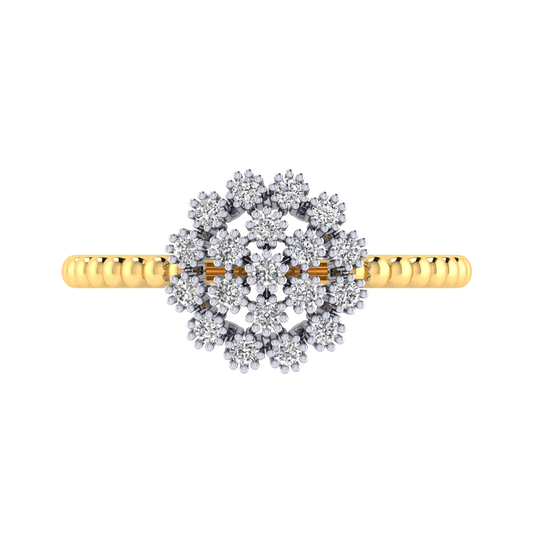 Halene Flower Diamond Ring