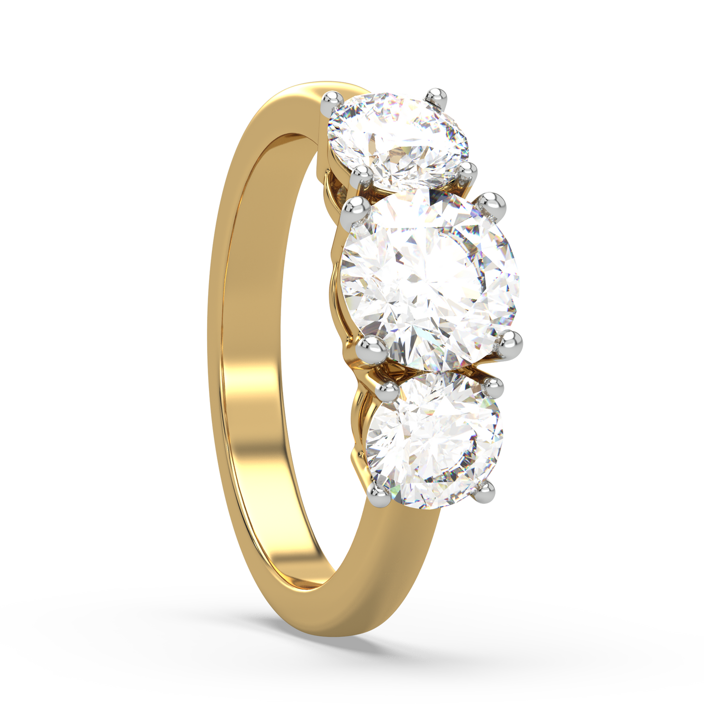 Jim Solitaire Diamond Ring