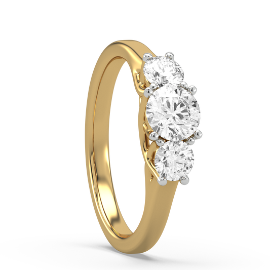 Carolin Solitaire Diamond Ring